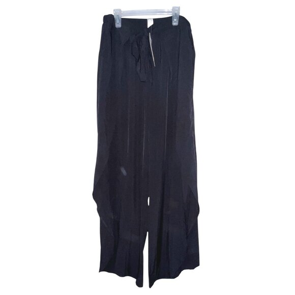 Halara Breezeful High Waisted Tie Front Palazzo Flowy Casual Pants Sz Medium Wom - Picture 5 of 16